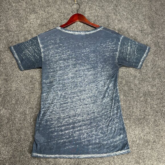 Project Social T Tee Shirt Womens Small Blue Burnout I Love You More Than Friday - Picture 7 of 9